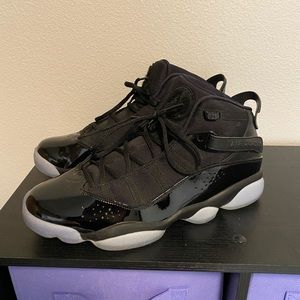 Jordan 6 Rings Black Ice Size 12
